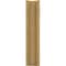 Ekena Millwork 5 1/2-in W x 22-in D x 26-in H Funston Slat Rough Cedar Woodgrain TimberThane Outlooker, Primed Tan OUTUR055X22X26FST24RCPR - alternate 3